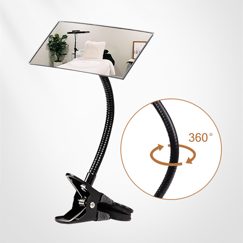 Office Tech - 전문 속눈썹 기술자용 클램프온 거울 360