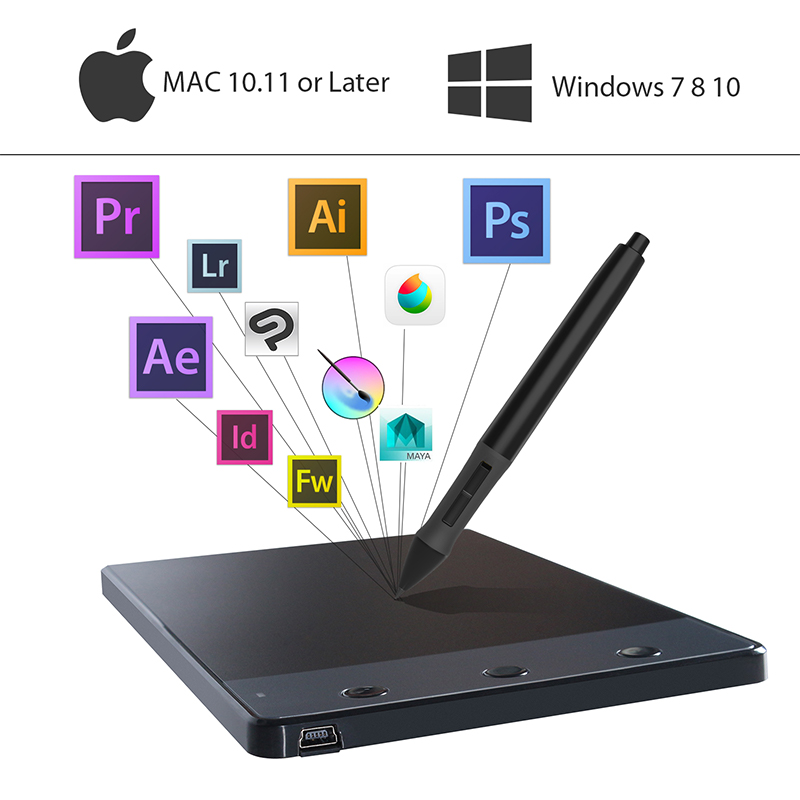 전문 그래픽 드로잉 태블릿 H420 아트 디자인 태블릿 - Drawing Pad Signature 리뷰 및 가격