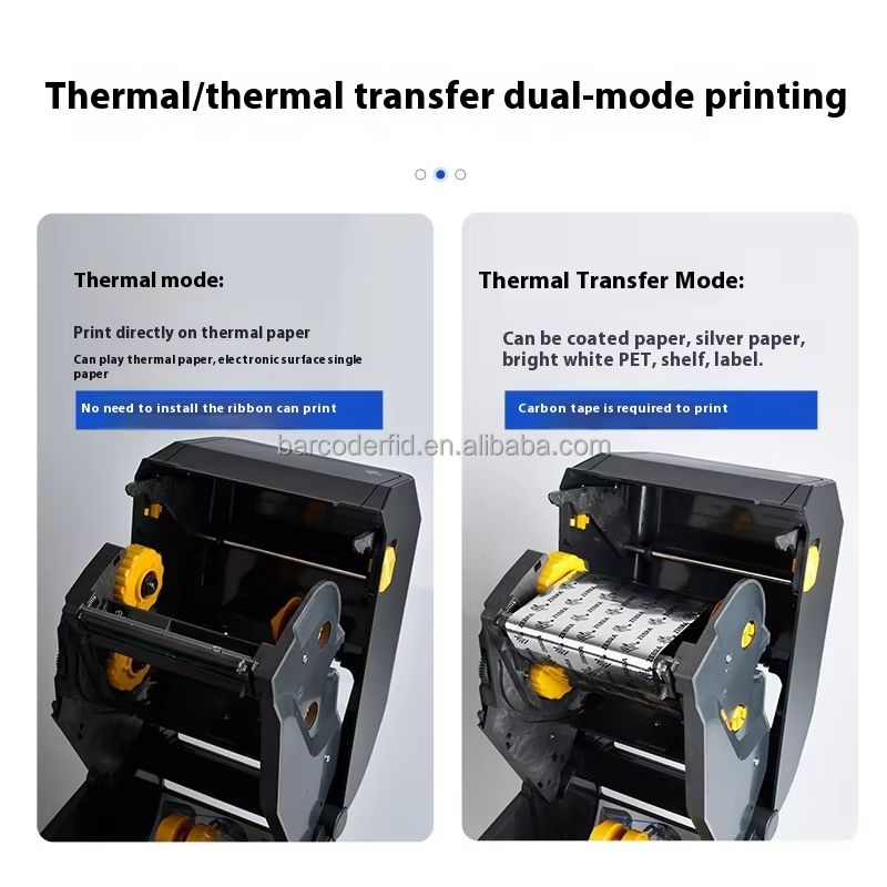 4인치 300DPI 감열 전사 프린터 데스크탑 직접 감 - Label Printer Thermal 리뷰 및 가격