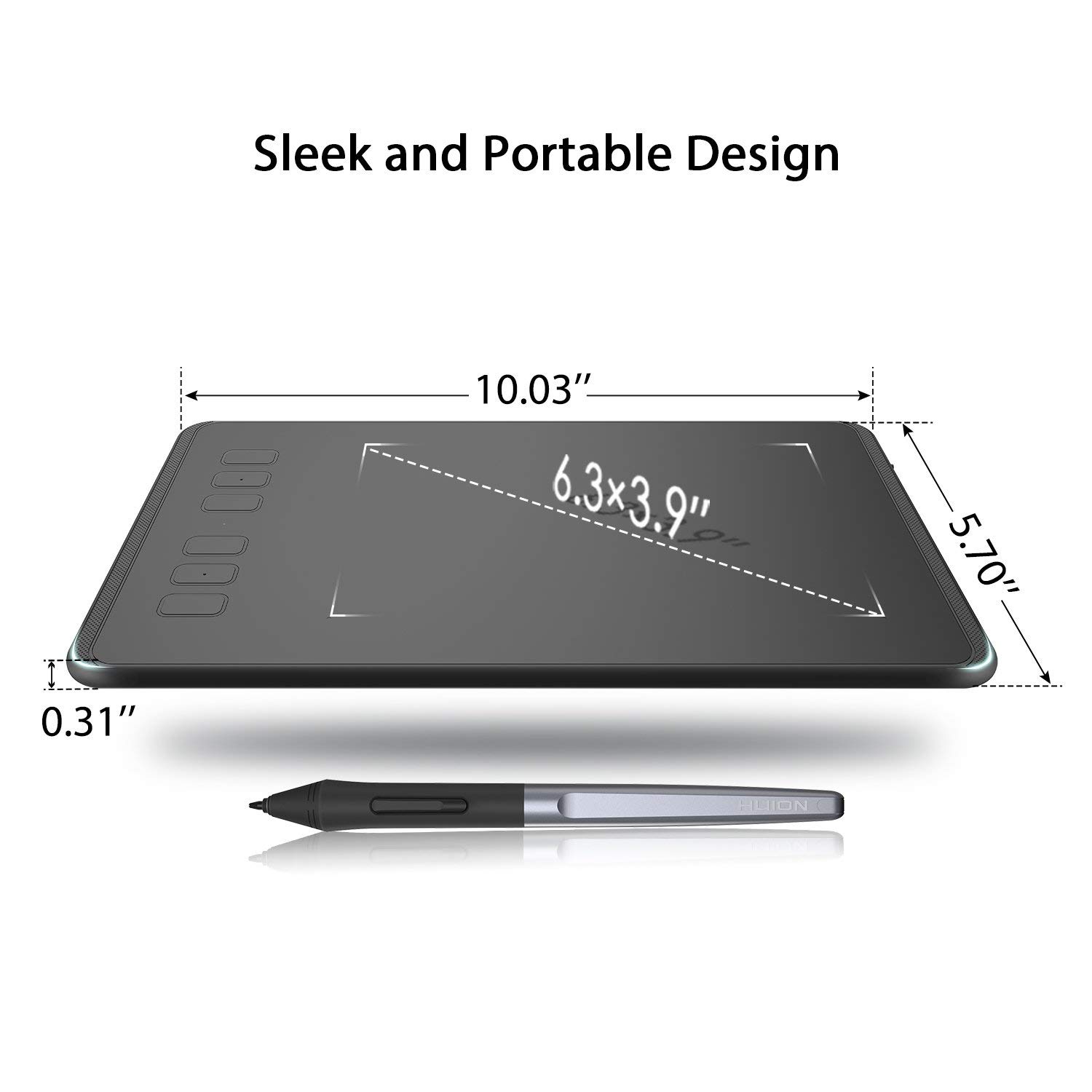 PC 노트북용 6인치 H640P 전자 USB 디자이너  - Drawing Pad Signature 리뷰 및 가격