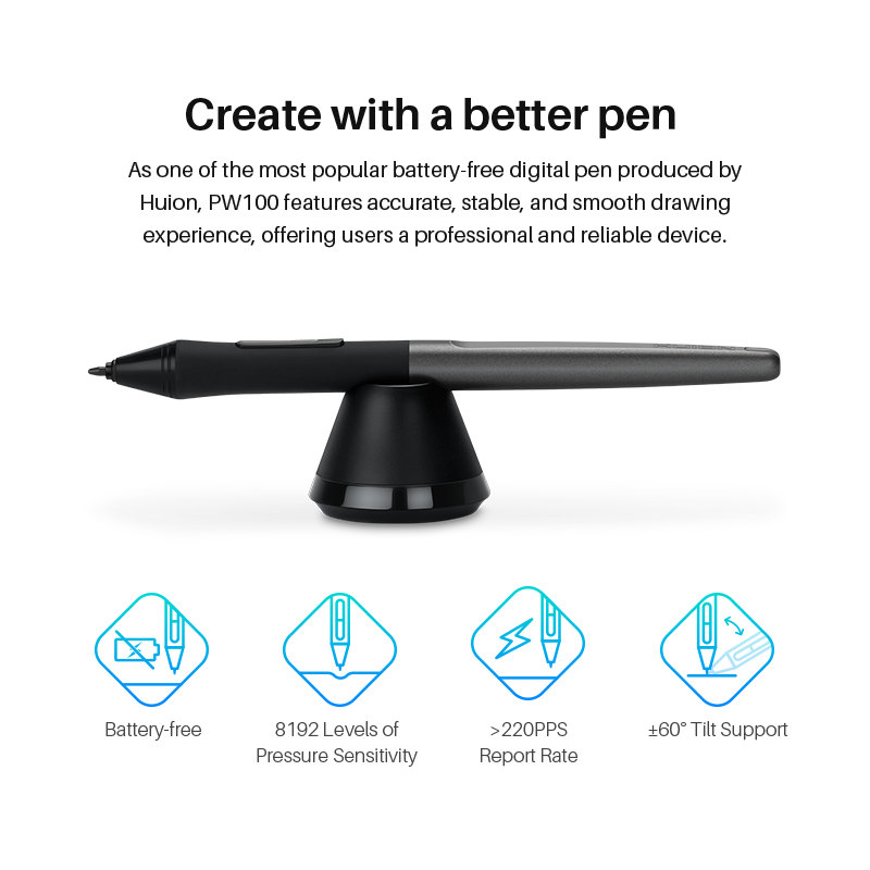 Huion H580X 그래픽 태블릿 디지털 펜 드로잉  - Drawing Pad Signature 리뷰 및 가격