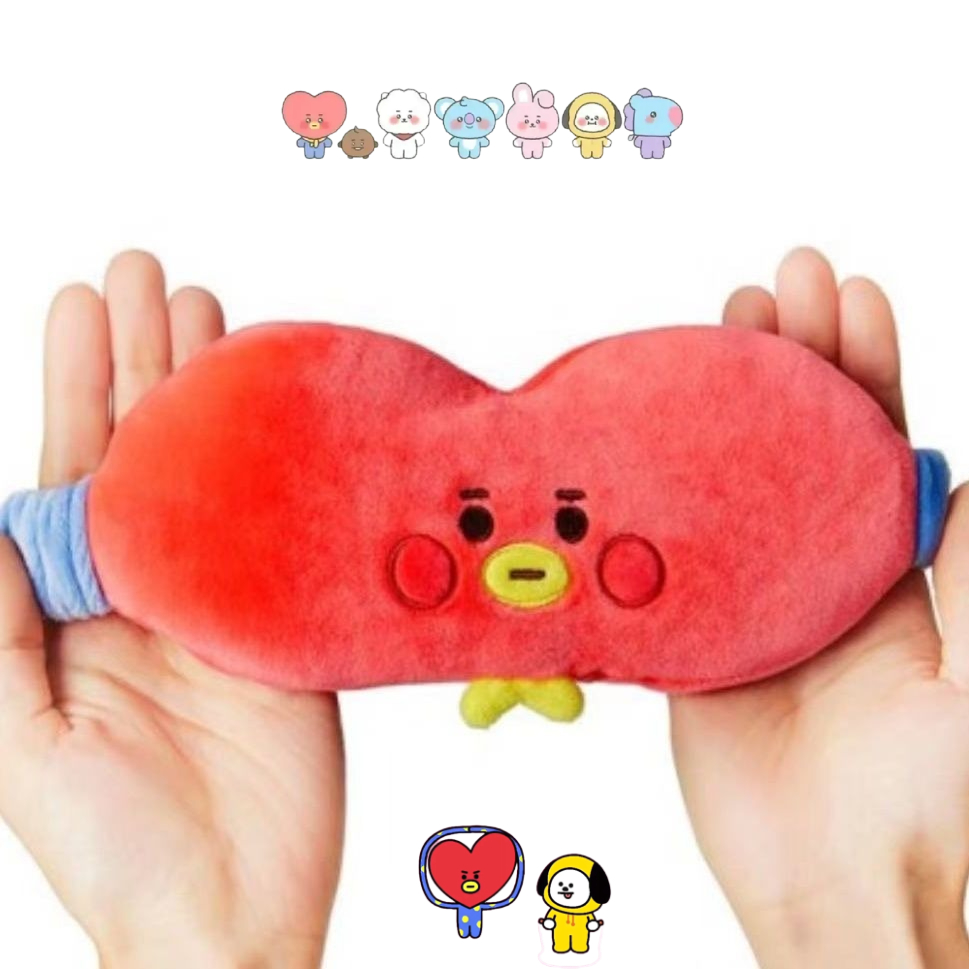 BT21 만화 귀여운 봉제인형 아이 마스크 카와이 유니 - Office Tech 리뷰 및 가격