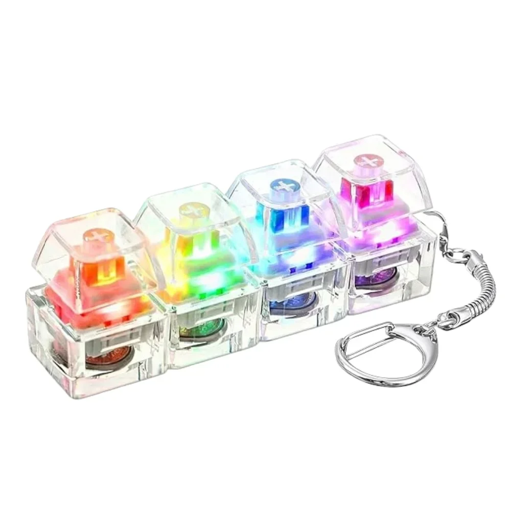 1pcs LED 키보드 키캡 스트레스 릴리프 키체인 4 - Office Tech 리뷰 및 가격