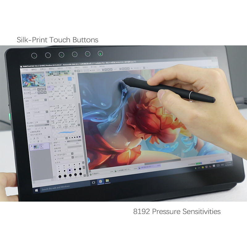 13.3인치 그래픽 태블릿 8192 레벨 압력 266P - Drawing Pad Signature 리뷰 및 가격